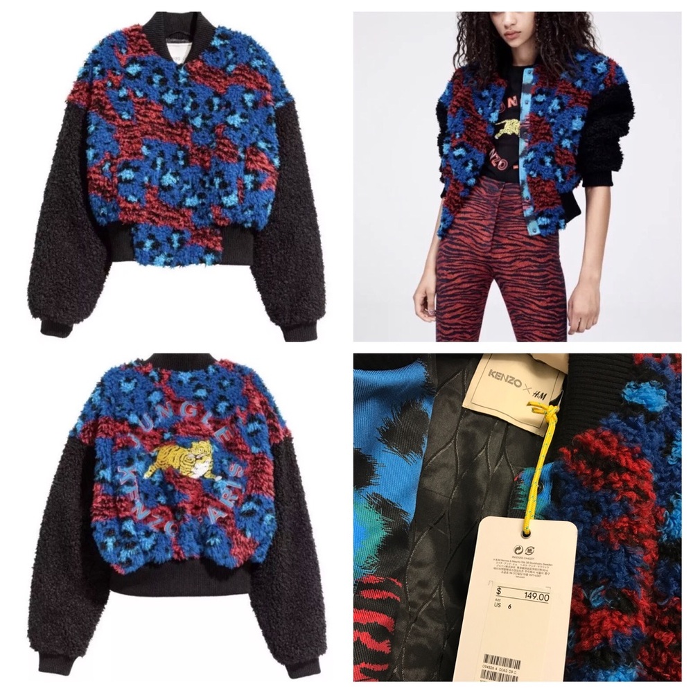 Kenzo Multicolor Textured Jacket